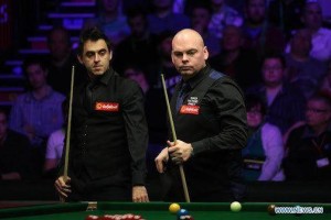 500彩票平台-大奖赛奥沙利文6比2淘汰宾汉姆 将与罗伯逊争冠